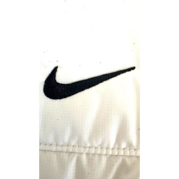 NWT Nike XL White Quilted Oversized Fit Jacket Knee Length - Picture 7 of 15